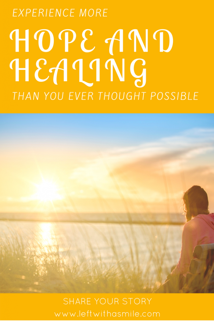 3 Steps to finding hope and healing.